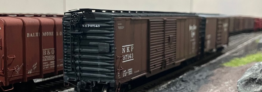 3/4 View of NKP 87143 HO Model