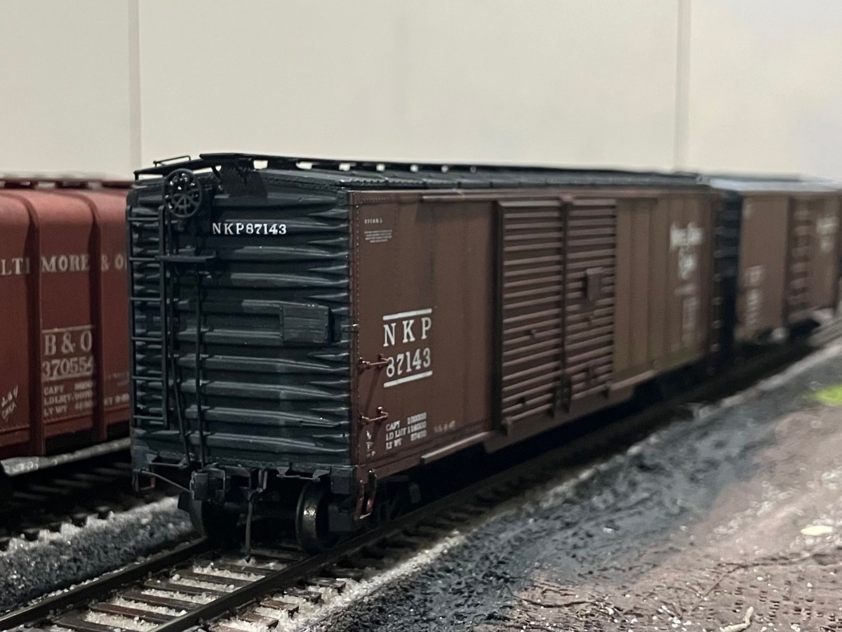 A New Roof and Details for an Old Proto 2000 NKP Boxcar&nbsp;Kit
